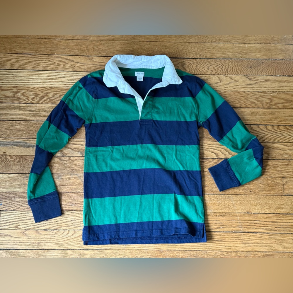 Crewcuts Striped Polo - Size Large